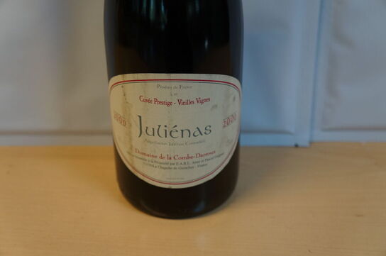2 fl. JULIENAS DOMAINE DE LA COMBE DARROUX 2000