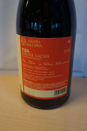 2 fl. ABADIA DA COVA RIBEIRA SACRA 2018