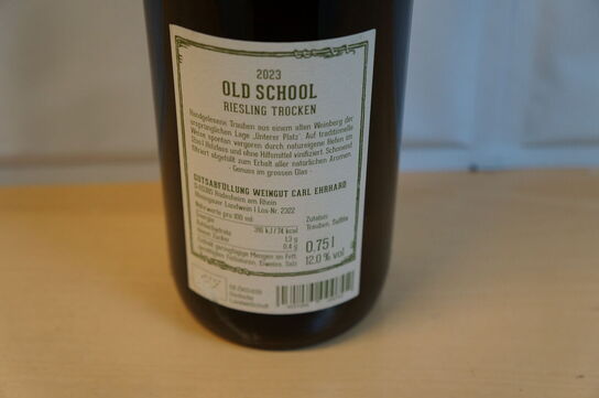 2 fl. CARL EHRHARD RIESLING 2023