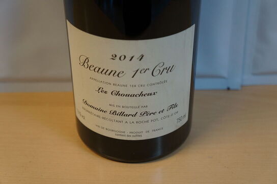 2 fl.  BEAUNE 1ER CRU DOMAINE BILLARD PERE ET FILS 2014