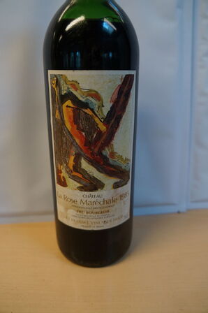 1 fl. CHATEAU LA ROSE MARÉCHALE CRU BOURGEOIS 1985