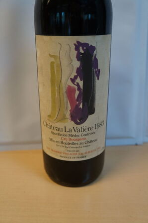 1 fl. CHATEAU LA VALIERE CRU BORGEOIS 1983