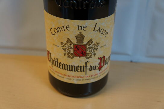 3 fl.  COMTE DE LAUZE CHATEANNEUF DU PAPE 2019