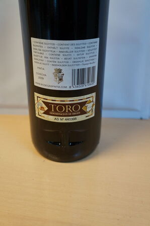 1 fl.  PINTIA TORO COSECHA 2009