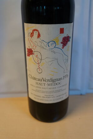 1 fl.  CHATEAU VERDIGNAN HAUT-MEDOC 1976