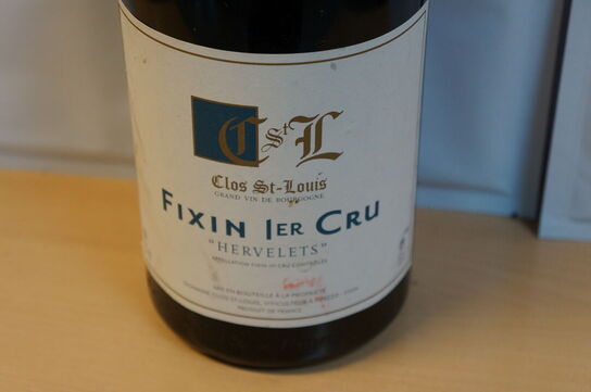 1 fl.  FIXIN 1ER CRU DOMAINE CLOST ST-LOUIS 2017 MAGNUM
