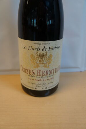 6 fl.  CROZES HERMITAGE LES HAUTS DE PAVIERES 1997