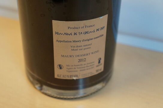 2 fl. LA COUME DU ROY MAURY 2012