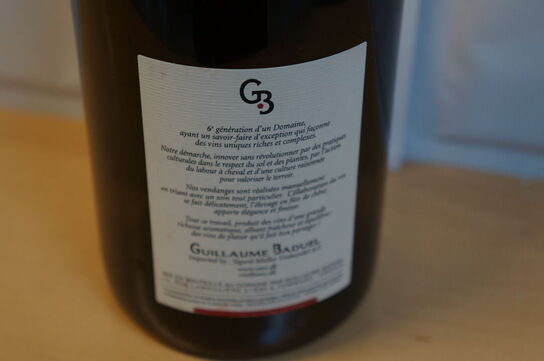 1 fl.  MONTHELIE DOMAINE GUILLAUME BADUEL 2019