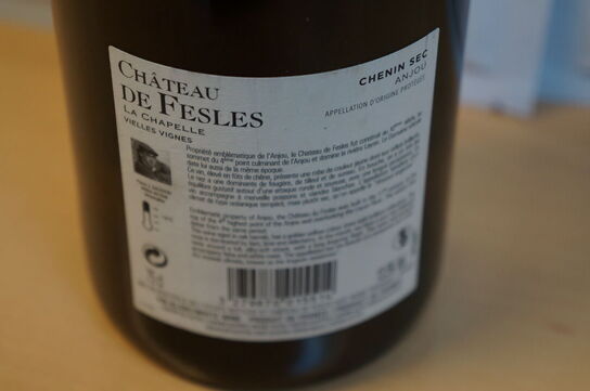 1 fl. CHATEAU DE FESLES CHENIN SEC 2017