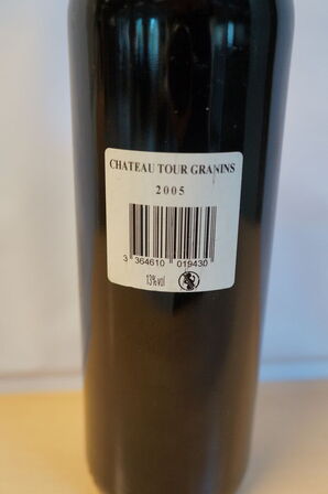 1 fl. CHATEAU TOUR GRANINS GRAND POUJEAUX 2005
