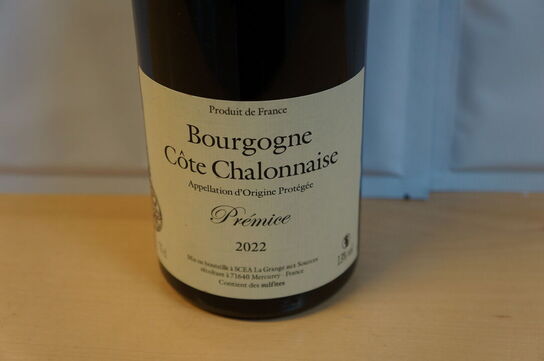 2 fl. BOURGOGNE COTE CHALONNAISE PREMIERE 2022