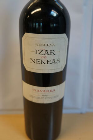 5 fl. IZAR NEKEAS NAVARRA RESERVA 2009