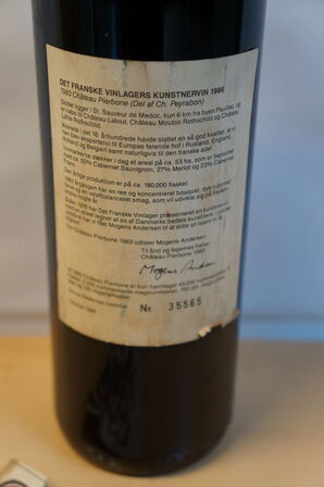 1 fl. CHATEAU PIERBONE CRU BORGEOIS 1983