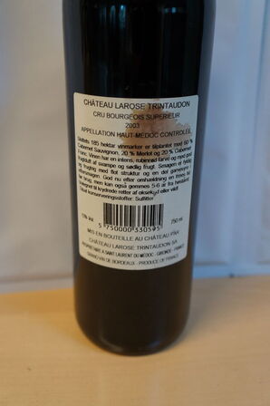4 fl. CHATEAU LAROSE-TRINTAUDON HAUT-MEDOC 2003