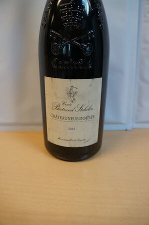 1 fl.  CHATEANEUF DU PAPE CUVEE BERTRAND STEHELIN 2012