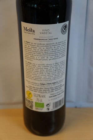 3 fl. MESTA  TEMPRANILLO 2022