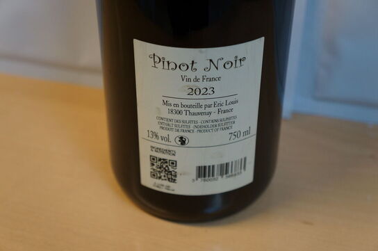 1 fl. PINOT NOIR ERIC LOUIS 2023