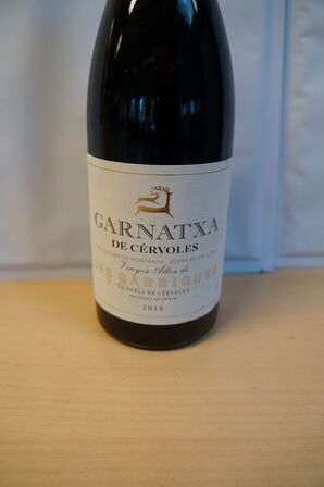 6 fl.  GARNATXA DE CERVOLES LES GARRIGUES 2019