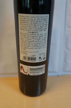 5 fl. IZAR NEKEAS NAVARRA RESERVA 2009