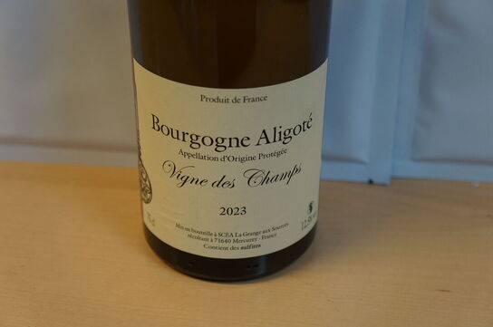 2 fl.  BOUGOGNE ALIGOTE VIGNE DES CHAMPS 2023