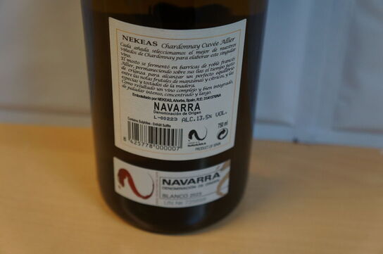 2 fl. NEKEAS CHARDONNAY NAVARRA 2023