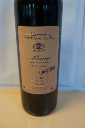 5 fl.  DOMAINE DE LA COUME DU ROY MAURY 2014