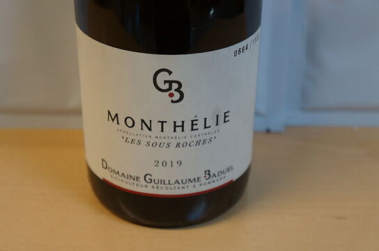 1 fl.  MONTHELIE DOMAINE GUILLAUME BADUEL 2019