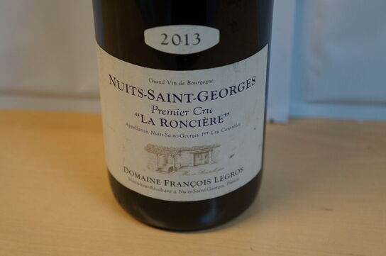 1 fl. NUITS-SAINT-GEORGES PREMIER CRU DOMAINE FRANCOIS LEGROS 2013
