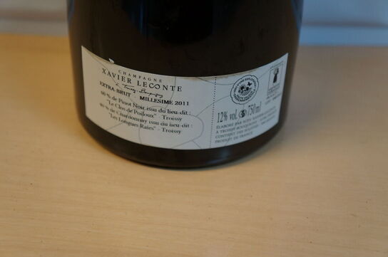 2 fl.  CHAMPAGNE XAVIER LECONTE 2011