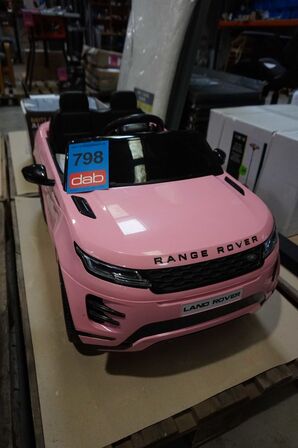 Range Rover Evoque 12V - Pink børne El-bil