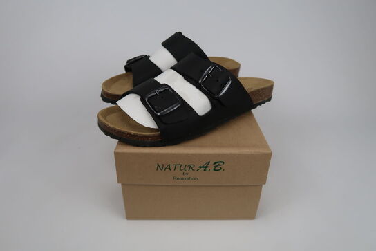 Relaxshoe sandal Rustic Nero - Str. 43