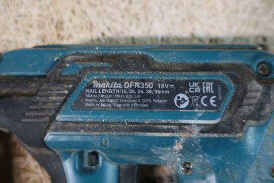 Stiftepistoler MAKITA DPT353 & DFN350