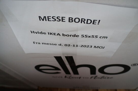 Diverse messeborde