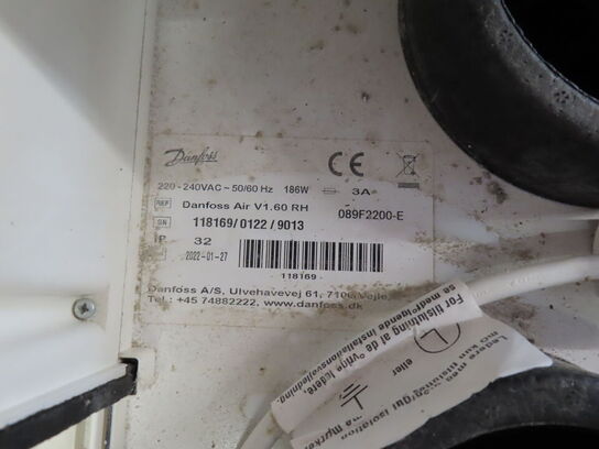 4 stk. Ventilationsanlæg - DANFOSS AIR v1.60