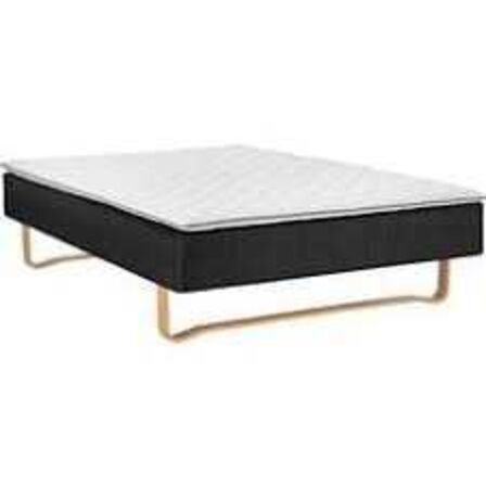 Huma Premium Boxseng med meder og topmadras 140x200 cm 