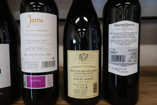 7 fl. blandet vin 