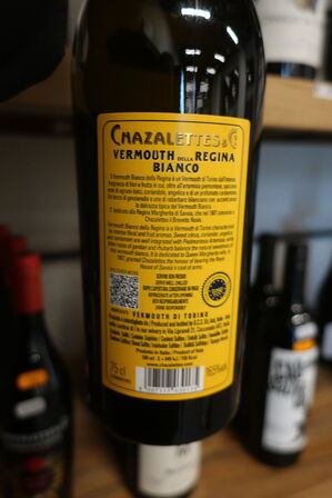 3 fl. vermouth, Chazalettes & Co, Vermouth Di Torino, Bianco