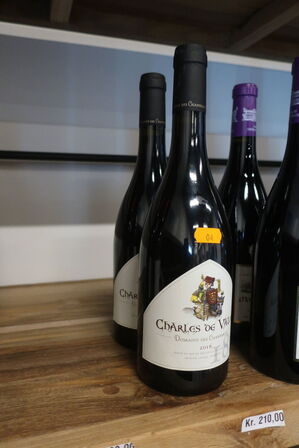 2 fl. rødvin, Domaine des Chanssaud, Charles de Vallois 2016