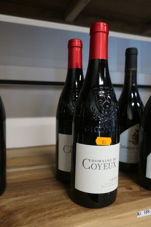2 fl. rødvin, Domaine de Coyeux, Gigondas 2019