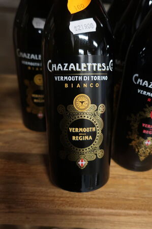 3 fl. vermouth, Chazalettes & Co, Vermouth Di Torino, Bianco