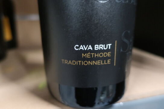4 fl. cava, Castell De Sant Pau, semiseco