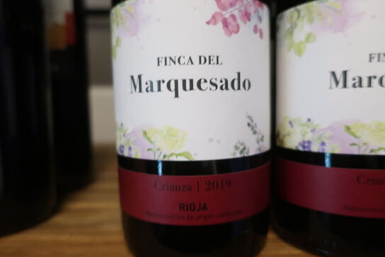 6 fl. rødvin, Finca Del Marquesado, Crianza 2019