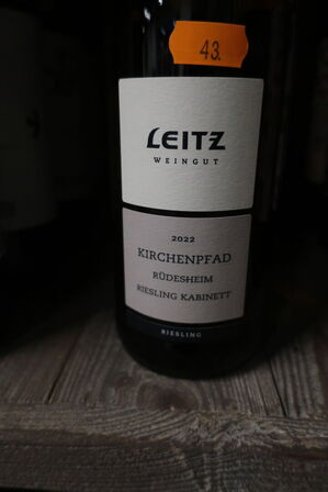 4 fl. hvidvin, Leitz, Kirchenpfad 2022