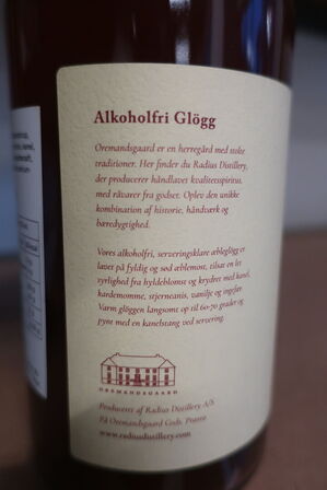 4 fl. gløgg, Oremandsgaard gods, alkoholfri gløgg