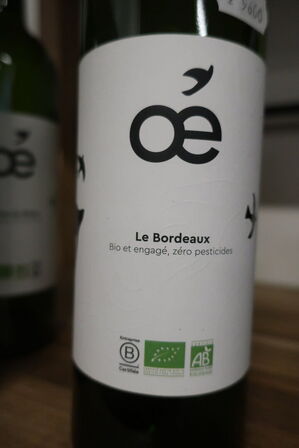 4 fl. rødvin, Le Bordeaux OE 2021