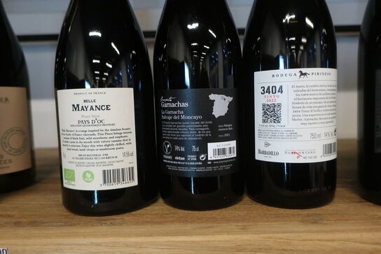 7 fl. blandet vin