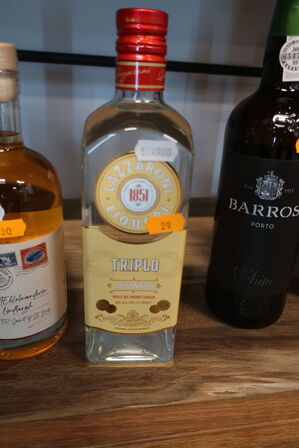 1 fl. orange liqueur, Triplo Lazzaroni