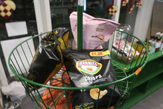 Stativ med chips