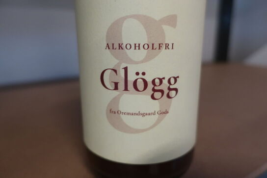 4 fl. gløgg, Oremandsgaard gods, alkoholfri gløgg